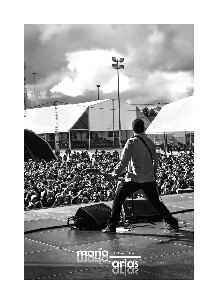 fotografía foto música concierto mala reputación bajo michi guitarra rock festival viña escenario