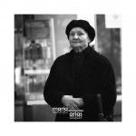 fotografía foto rumanía timisoara gente mujer anciana vieja paisanaje abrigo negro gorro anciana abuela